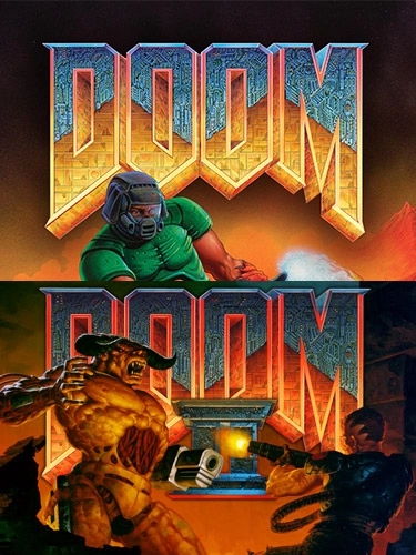  DOOM I + II: Enhanced + 16 Add-ons + Classic DOOMs 