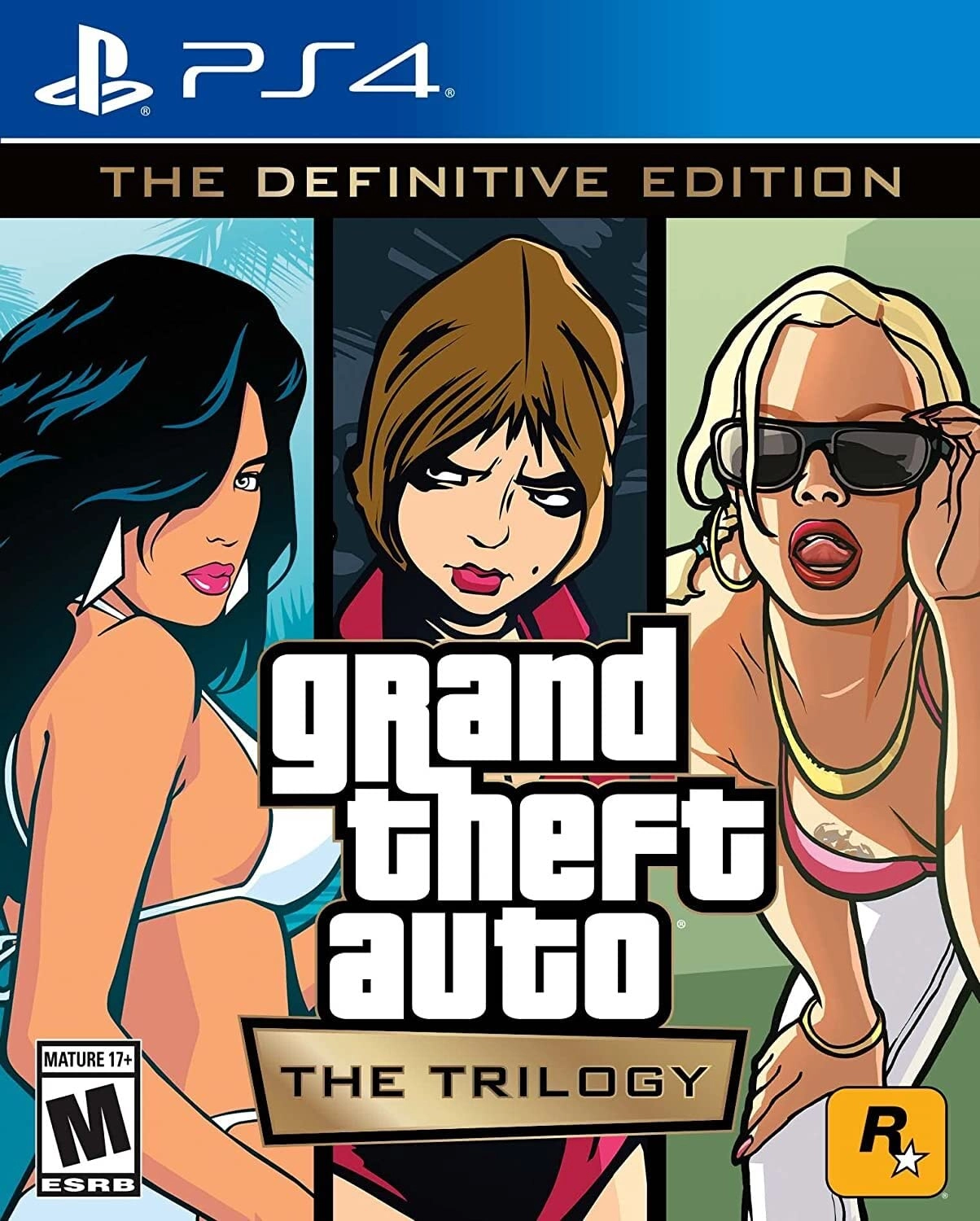  Grand Theft Auto: The Trilogy – The Definitive Edition: GTA III (3) / Vice City / San Andreas 