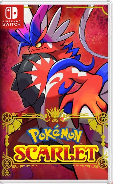  Pokémon Scarlet + 3 DLC The Indigo Disk, The Teal Mask 