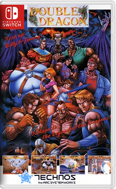  Double Dragon, 6 игр: Super Double Dragon / Double Dragon Advance / II The Revenge / III The Sacred 