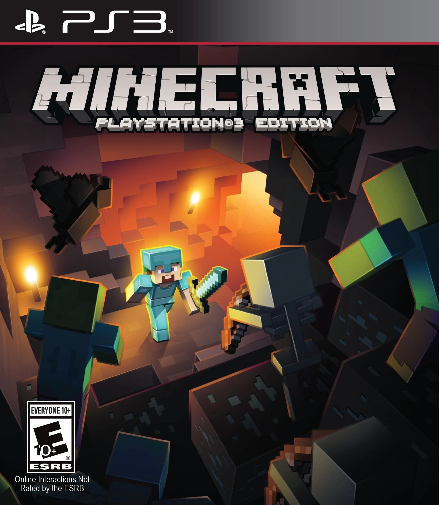  Minecraft — PlayStation 3 Edition 01.00 без DLC. 