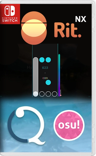  Порт Rit NX + 200 композиций (хоумбрю Quaver / OSU / FNF) [NSP][ENG] 